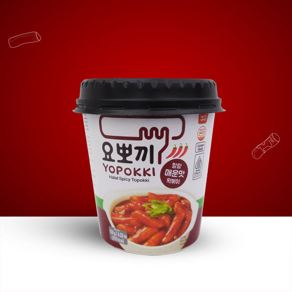 Buy Yopokki Spicy Cup (120g) | Korean Hot & Spicy Tteokbokki