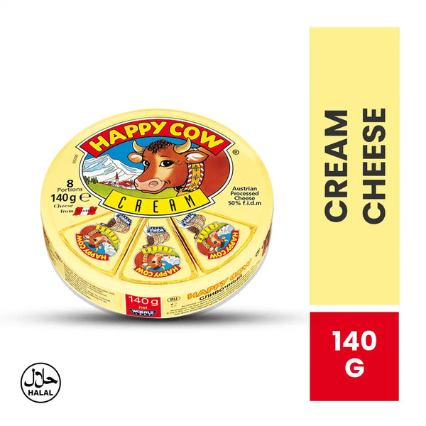 Happy Cow Cheese Cream Portions 140g