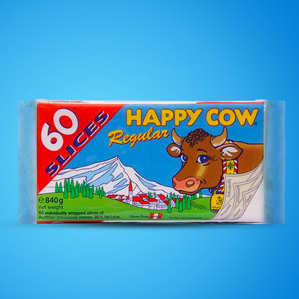 Happy Cow Cheese Catering Slices 840g