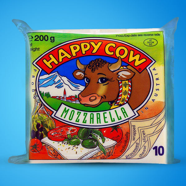 Happy Cow Cheese Mozzarella Slices 200g