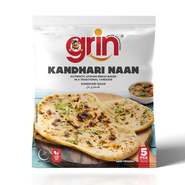 Kandhaari Naan 5pcs | Frozen Traditional Naan Bread
