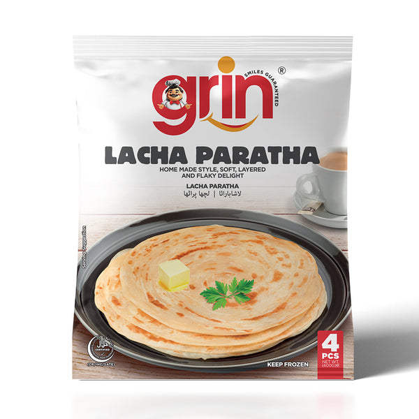 Lacha Paratha 4pcs | Frozen Flaky Layered Paratha