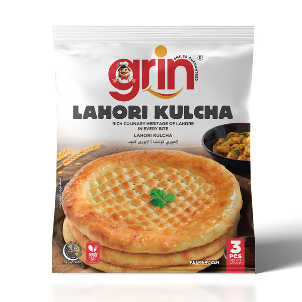 Lahori Kulcha 3pcs | Frozen Traditional Kulcha Bread
