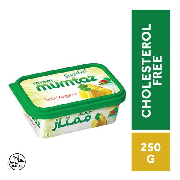Mumtaz Margarine 250g | Buttery Taste, Zero Cholesterol
