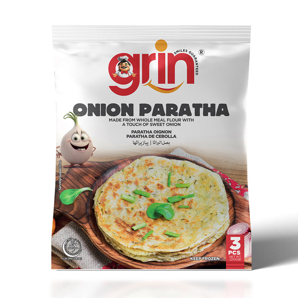 Onion Paratha 3pcs | Frozen Stuffed Paratha Online
