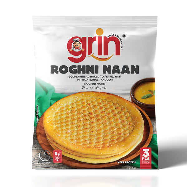 Roghni Naan 3pcs | Frozen Tandoori Naan Online
