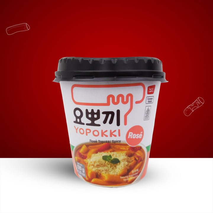 Yopokki Rose Topoki Spicy 120Gm