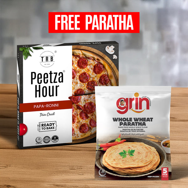 Papa-Ronni - Ultimate Pepperoni Fix! + Free Paratha