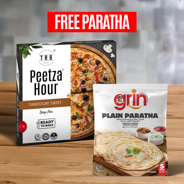 Tandoori Twist - Spice Up Your Slice! + Free Paratha