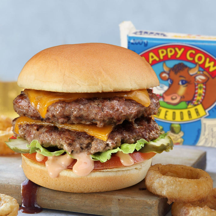 Happy Cow Cheese Cheddar Slices 200g