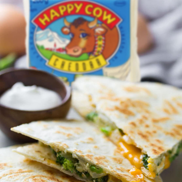 Happy Cow Cheese Cheddar Slices 200g